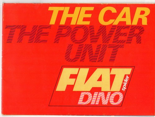 Fiat dino spider - dino, 2000