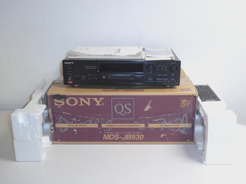 Sony mds jb930 high - sony, high-end