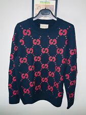 Maglione Gucci Animalium ricamo pipistrello ottime condizioni 