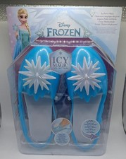 New Disney Frozen Roleplay Elsa Icy Power Shoes Light Sound Let it Go Icy Magic
