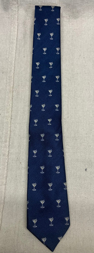Cravatta crew seta - cravatta, blu