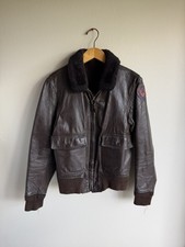 Giacca Bomber Pelle Vintage