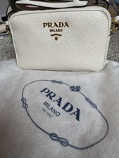 Borsa a tracolla PRADA bianco