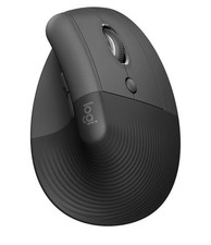 Logitech Lift Mouse Verticale senza Fili - Grafite (Destrorso)