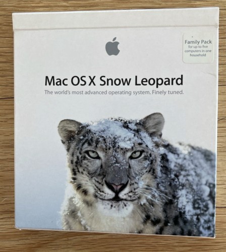 Mac snow leopard dvd - leopard,