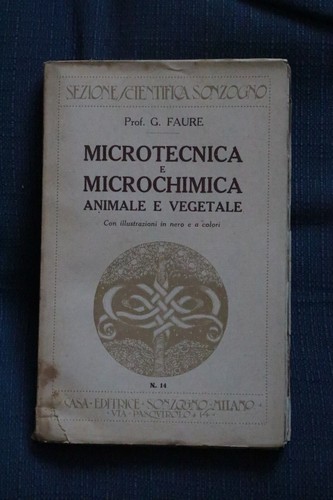 Microtecnica microchimica g - microtecnica, e