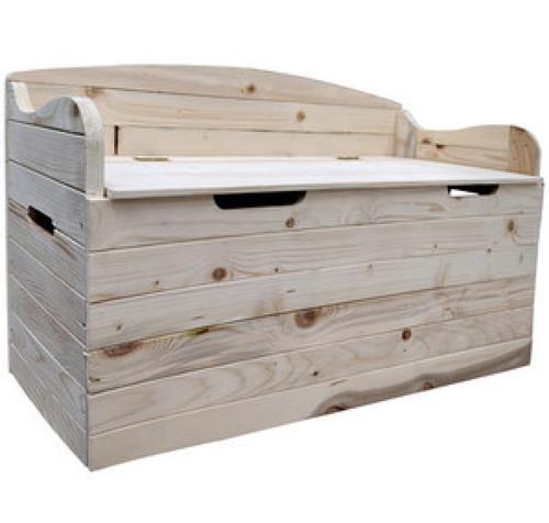Cassapanca baule con schienale - baule,