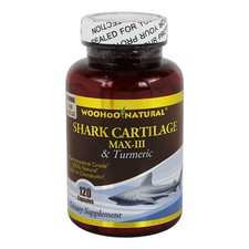 4 x WOHO Cartilagine di Squalo Naturale 100% Naturale MAX III Curcuma Tumerica 120 Capsule