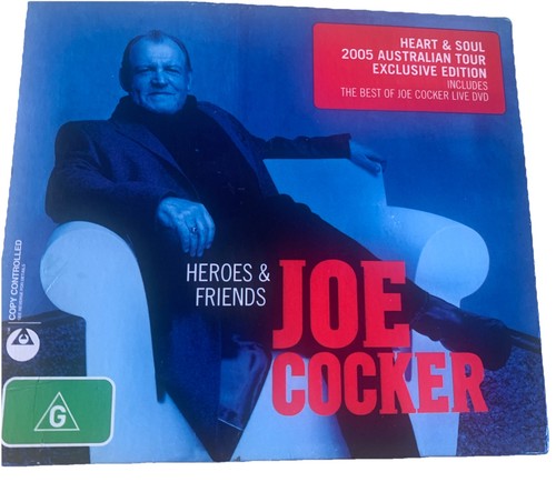 Joe cocker heroes friends cd - heroes,