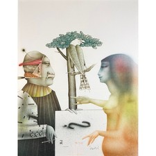 PAUL WONDERLICH - Litografia