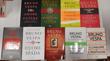 Bruno Vespa - Lotto 9 volumi - giornalismo - storia - L2 R
