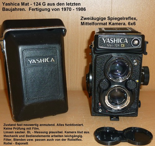 Yashica mat 124 tlr - yashica,