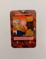 INWO Illuminati New World Order UNITED NATIONS 1995 Unlimited Edition Card Game