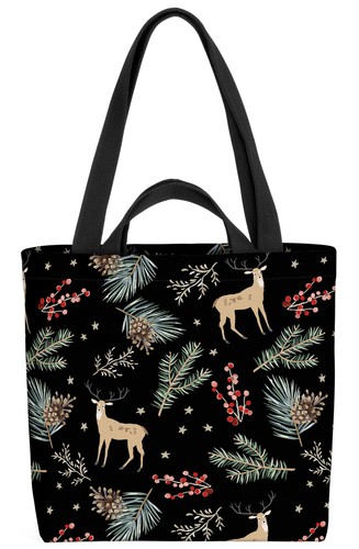 Borsa invernale cervo - , nera