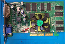 PNY Nvidia Quadro FX500 QFFX500A8E12X-G 128MB AGP