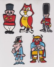 LOTTO   5    FIGURINE ........PLASTECO......  MIO LOCATELLI...VARIE  SERIE......