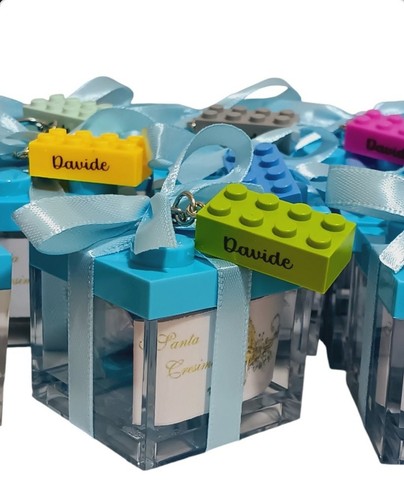 Bomboniera scatola lego con - scatola,