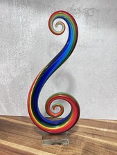 Scultura in vetro artistico di