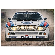 Poster Lancia 037 - Collezione