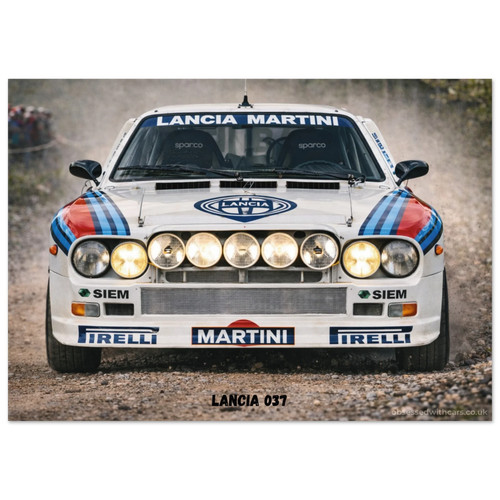 Poster lancia 037 - poster,