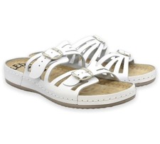 Donna Scarpe Casual Scarpe Estive LEDI Anatomic Bianco Tgl 36 Modello 703 N25H5B