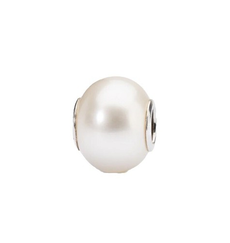 Trollbeads perla bianca - trollbeads,