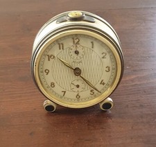 Sveglia Kienzle vintage funzionante, quadrante rombi.