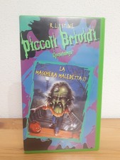 R.L.Stine Vhs Piccoli Brividi LA MASCHERA MALEDETTA II 2 Univideo 1996