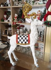 Renna Natalizia Bianca H 42