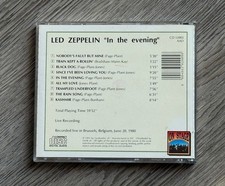 LED ZEPPELIN - CD - LIVE IN BELGIUM 1980 - IN THE EVENING MEGA RARE GREAT  SOUND