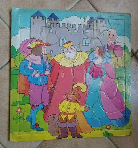 Puzzle fiaba gatto con - , gli