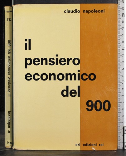 Pensiero economico del 900 - il,