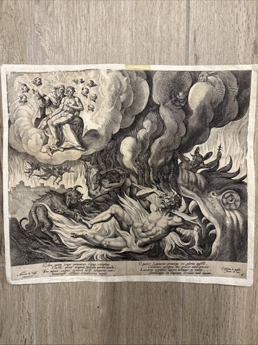 Stampa antica parabola di - antica,