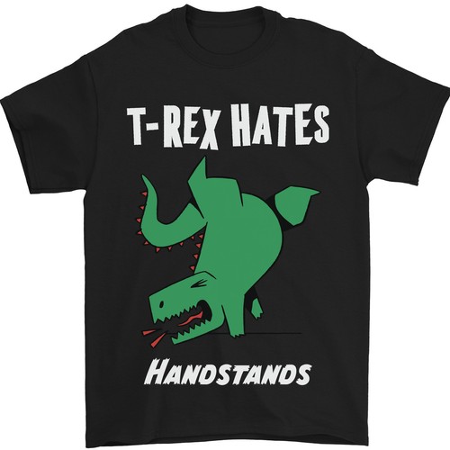 Rex hates handstands - t-,