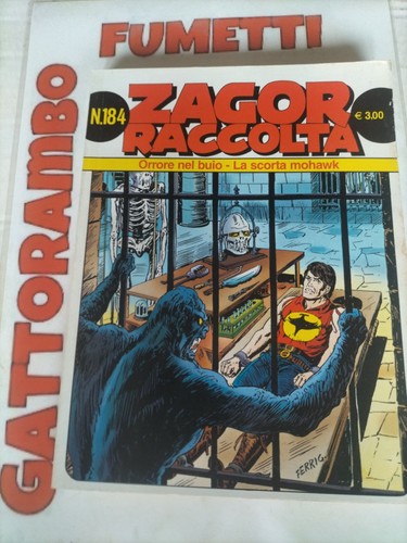 Raccolta zagor 184 bonelli - raccolta,