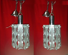 Coppia lampadari Fontana arte