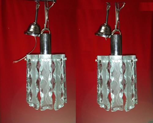 Coppia lampadari fontana - lampadari,