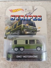 HOTWHEELS - GMC MOTORHOME - STRIPES - 1:64 - MINT IN BOX - NO MATCHBOX MAJORETTE
