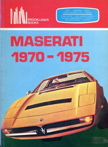 Libro prova stradale - , maserati