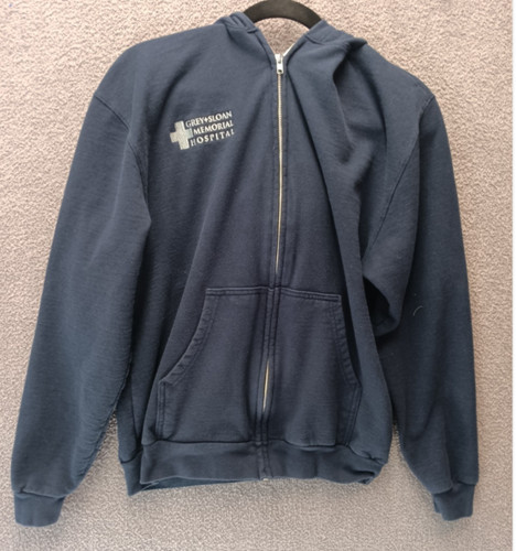 Felpa con cappuccio zip - cappuccio,