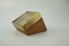 Orologio da tavolo vintage anni 50 Junghans Astro quarzo orologio ottone buffet orologio da camino anni 60