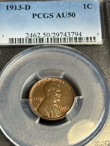 1913 lincoln cent pcgs - lincoln,
