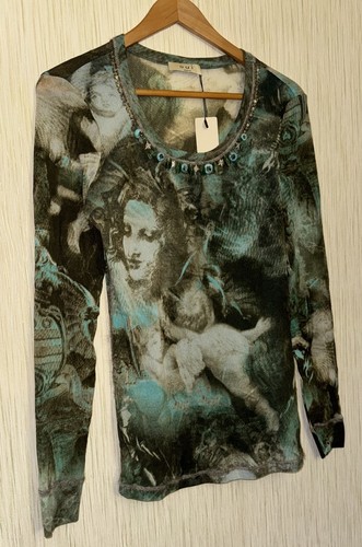 Top maglia vintage stile - , jean