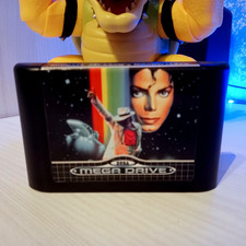 GIOCO MEGADRIVE MICHAEL JACKSON'S MOONWALKER PAL SOLO CARTUCCIA TESTATA  OK