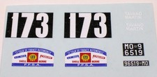 Decals Ferrari 250 GTO Tavano