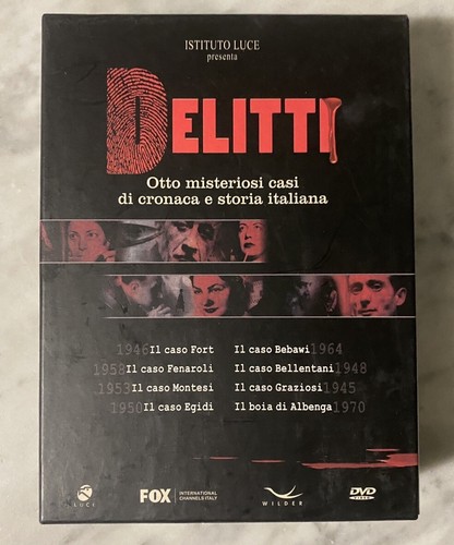 Dvd delitti otto misteriosi - dvd, "delitti"