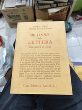 NANCY LABARTHE IL TITOLO DELLA LETTERA Una lettura di Lacan Astrolabio