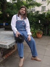 Salopette jeans topolino