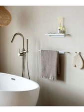 Porta asciugamani bianco in