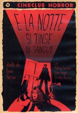 Notte tinse di sangue - e, la